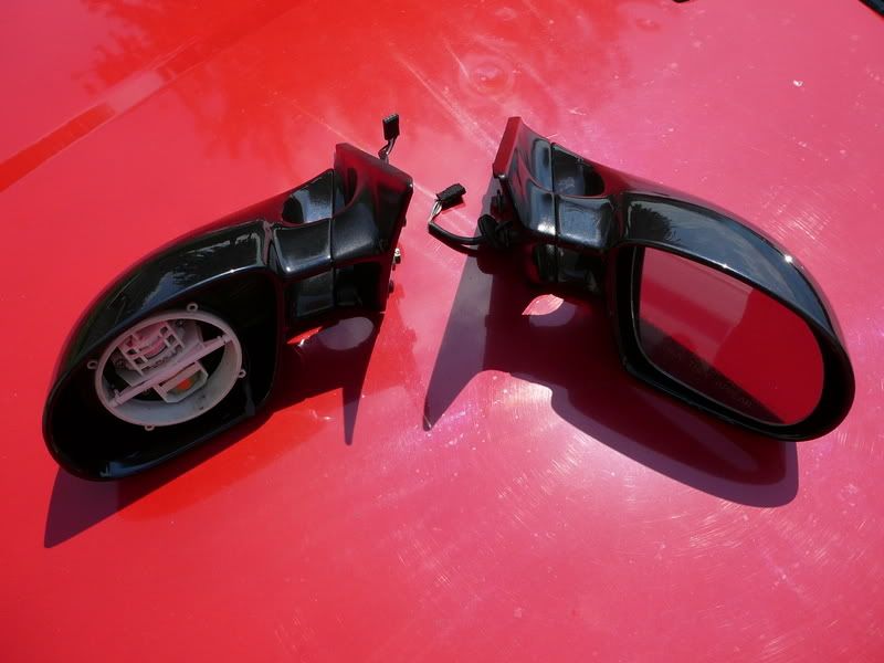 Black OEM E36 M3 Coupe Mirrors